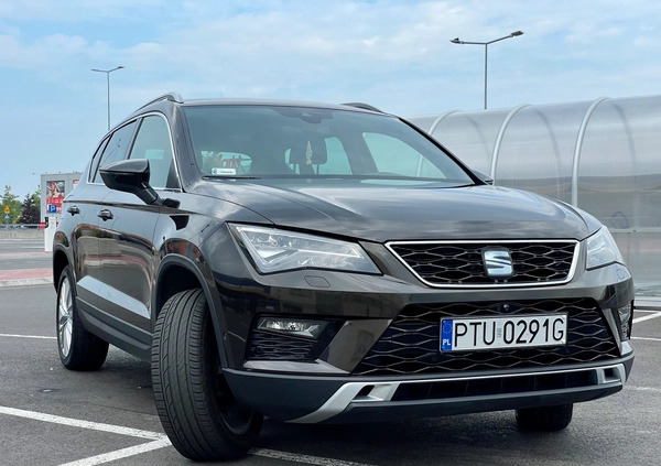 Seat Ateca cena 79900 przebieg: 82000, rok produkcji 2017 z Gdynia małe 191